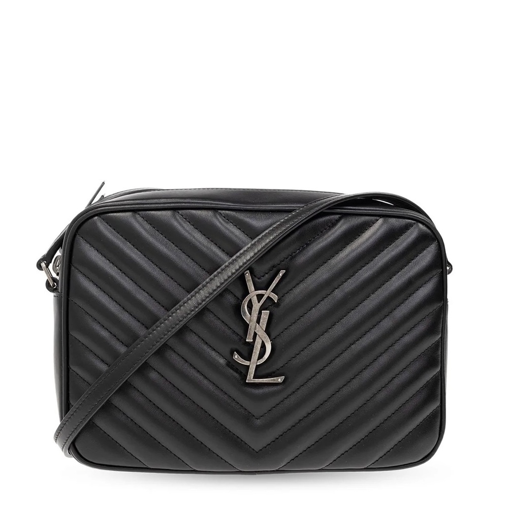 Saint Laurent Lou Logo Plaque Camera Bag